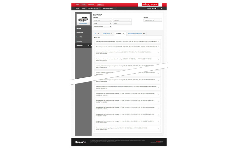 Zusatzbild 5 HaynesPro® WorkshopData™ 24 Stunden-Zugang PKW