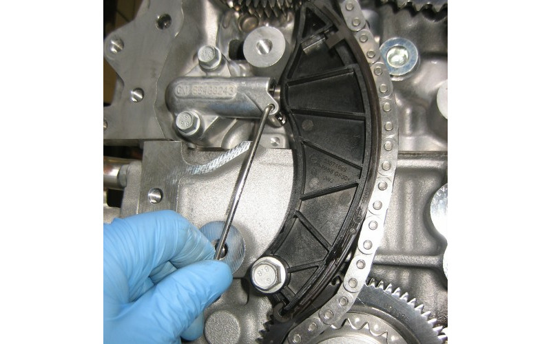 Zusatzbild 2 Einstellwerkzeug Steuerkette Opel 1,6CDTi