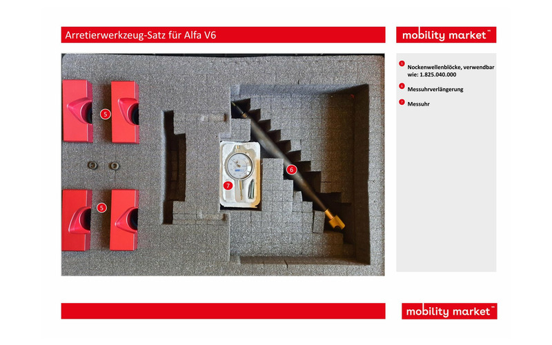 Zusatzbild 3 Arretierwerkzeug-Satz für Alfa V6