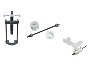 Hauptbild Hinterachslager Einpress Werkzeug für Opel  Astra G, Corsa C, Meriva A, Zafira A, Combo, Astra H, Meriva B, Zafira B mit und ohne Pressrahmen